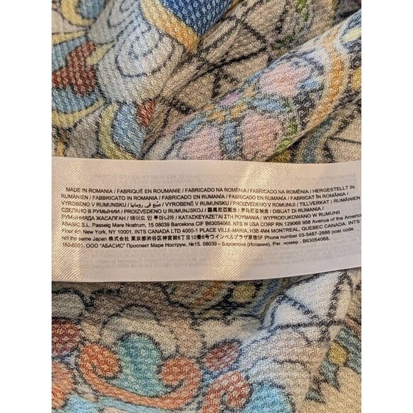 Desigual Sweater Womens Boho Colorful Long Sleeve Xlarge XL Thin Knit Artsy - Picture 8 of 10